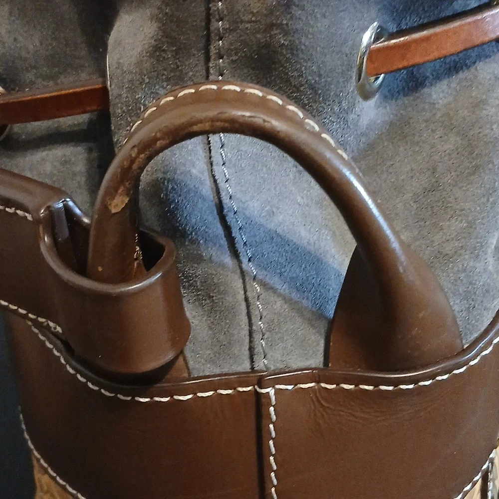 Dooney & Bourke Woven Drawstring Bag - Picture 10 of 17